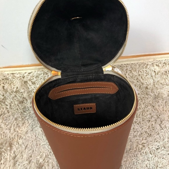 staud minnow leather bag in brown - Picture 3 of 3